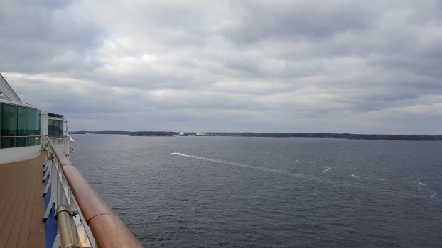 Kapellskär i fonden! På väg hem genom Stockholms vakra skärgård