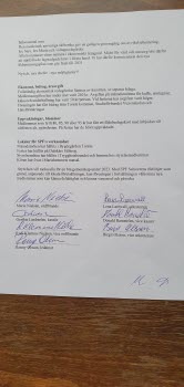 Verksamhets berättelse