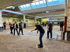 Säsongen för boule inomhus i Munktellarenan startar 21 september