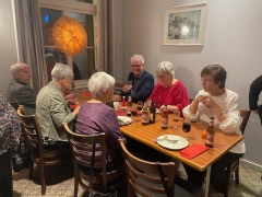 Nära 100 SPF:are och PRO:are på julbord i Björkäng