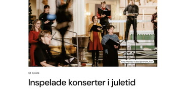 Svenska kyrkan: Inspelade konserter i juletid