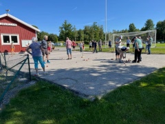 Boule tävling mellan Spf Tanumsbygden och Spf Svarteborg
