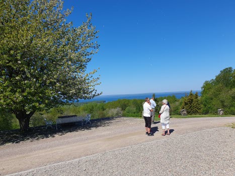 Utsikt över Vättern från Övralid