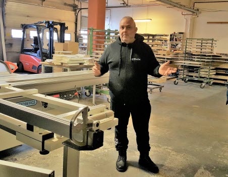 Studiebesök på EB Kök i Enstaberga