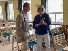 Soldoktorns föreläsning i Munkedal på onsdagseftermiddagen