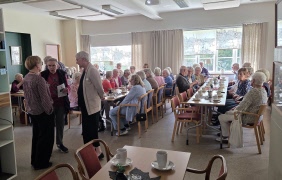 Cafémöte den 10 september i Rosa Huset
