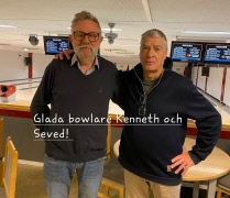 Seniorbowlingen – Säsongens sista utbytesmatch hemma.