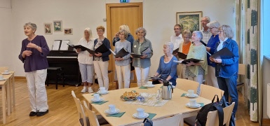 SPF-kören Lilla Paris, har haft konsert i Blåsutkyrkan den 25 Maj