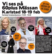 60plus-Mässan 18-19 februari