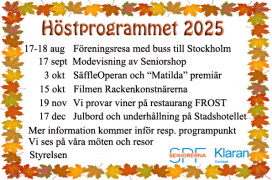 Höstprogram 2025