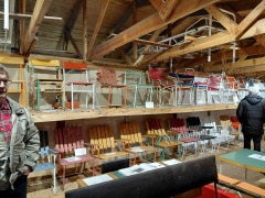 Gubbröran besöker Grythyttans Stålmöbler