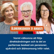Partiledardebatt - Direktsändning