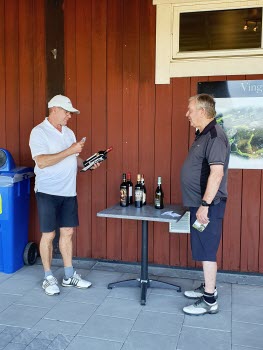 Prisutdelning föreningsmästerskap golf