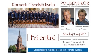 3/5 Poliskören i Tygelsjö Kyrka