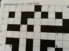 Melodikrysset med frukost lördag 25 april