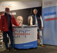 Vinnarna i SPF Seniorerna tävling på 60+ mässan
