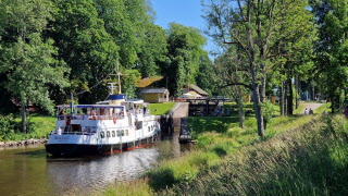 Resan längs Göta kanal 26 juni