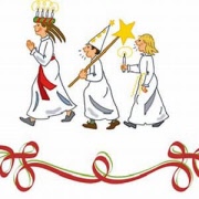 Stämningsfullt när barnen från Hällevadsholms skola lussade på torsdagscaféet