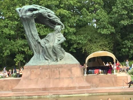 Polenesan,Bilder från Warzawad