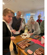 Bilder från månadsmötet 8 december