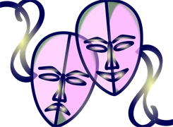 Teaterbiljett till salu