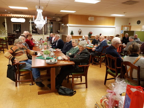 SPF Boxholm julbord på Bjursdalen