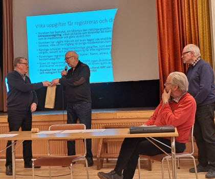Avtackning Bo Andersson
