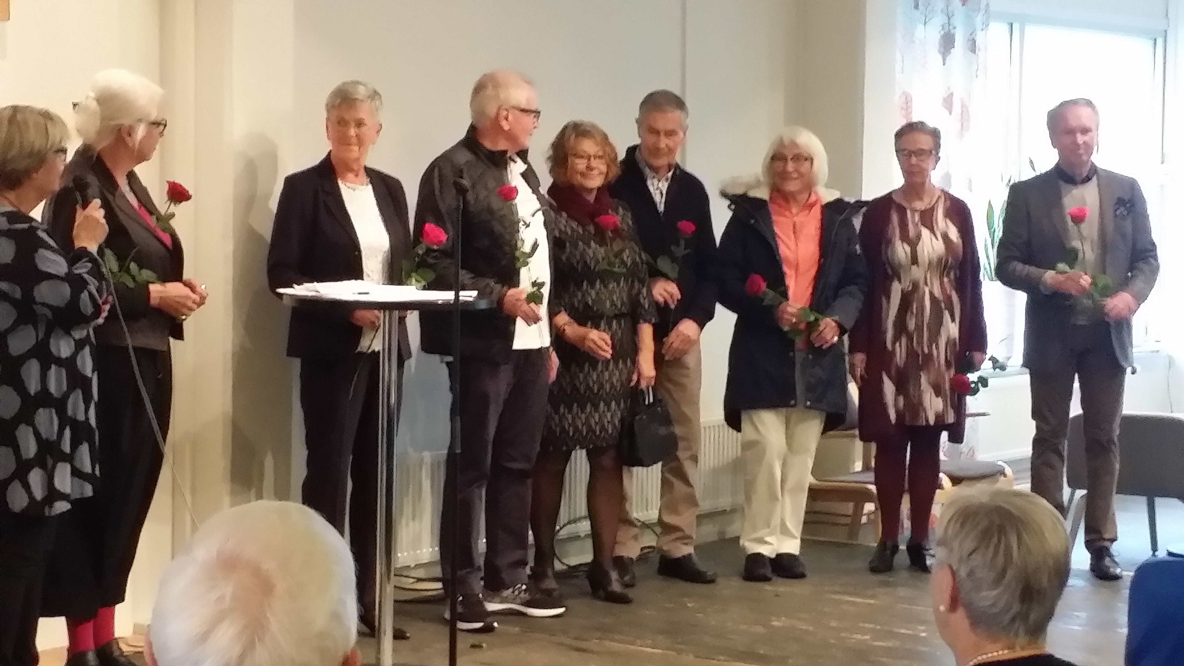 Ann Liljebäck tackade alla mannekänger efter visningen