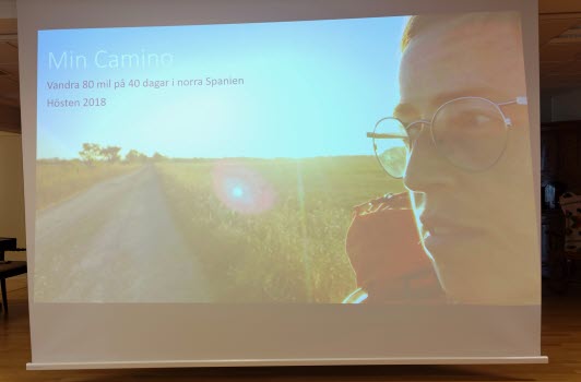 Från föredrag om pilgrimsvandring