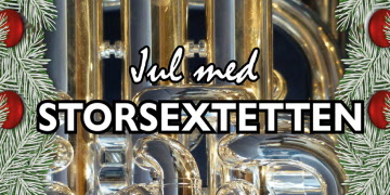 Jul med Storsextetten, lördag 30 nov. kl. 12.30, Kulturhustrappan, Landvetter kulturhus.