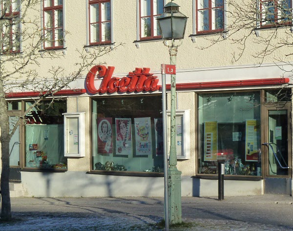 Cloetta har en välbesökt butik i G:la Linköping. Ett måste för många.