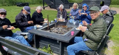 Sommaravslutning för måndagspromenader