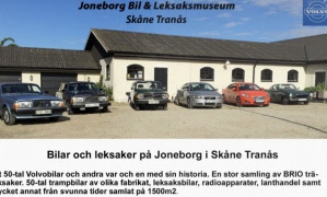 23 juli besöker vi Joneborgs bil- och leksaksmuseum i Skåne-Tranås