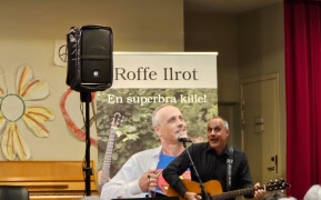 Pubafton/SPF-kväll och svängig medlemsträff med trubaduren Rolf Ilrot