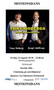 Motionsdans Fredag 14 Augusti 18.30 på Hembygdsgården