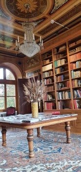 Lektyrrummet på Säfstaholms slott