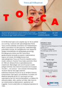 Tosca på Folkoperan den 26:e oktober