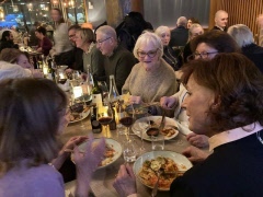 Populär söndagsmiddag på Kouzina