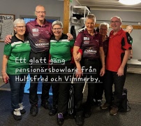 Seniorbowlingen – Säsongens första utbytesmatch hemma.