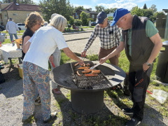 Fullträff med årets första grillkväll!