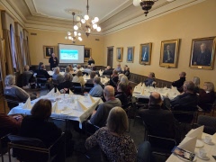 Nya medlemmar välkomnades till SPF Seniorerna Freja