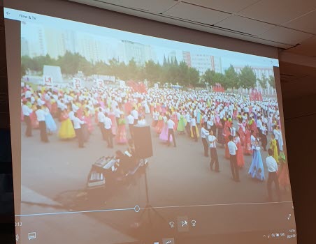 Från månadsmöte. Reseberättelse om Nordkorea
