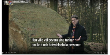 SVT gör reklam för Vintergäckens resa till Grimeton den 16 september