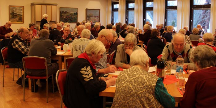 20161208 Julbord och Maria B-P och Agnes Roos