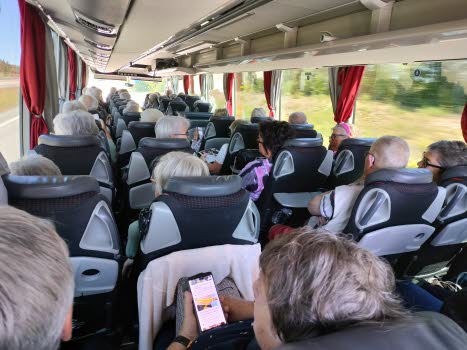 Full buss till Bornholmskryssningen