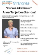 Anna Tenje Besöker SPF Strängnäs 18 mars