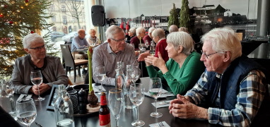 Trevlig lunchträff på Västerport den 12 december