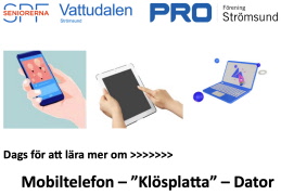 IT-Stugan fortsätter hösten 2026 Onsdagar 13:00-16:00