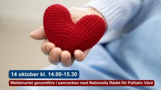 Webbinarium: Leva tills man dör – möjligheterna med palliativ vård