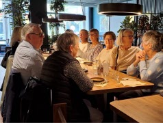 Lyckad lunchträff den 5 oktober